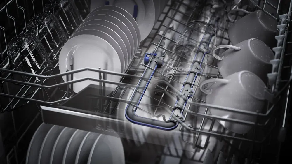 Siemens מדיח כלים אינטגרלי מלא 60 ס"מ פתיחה חשמלית Zeolite הקרנה גרפית iQ700 תוצרת Siemens דגם SN87TX02CE — תמונה 10