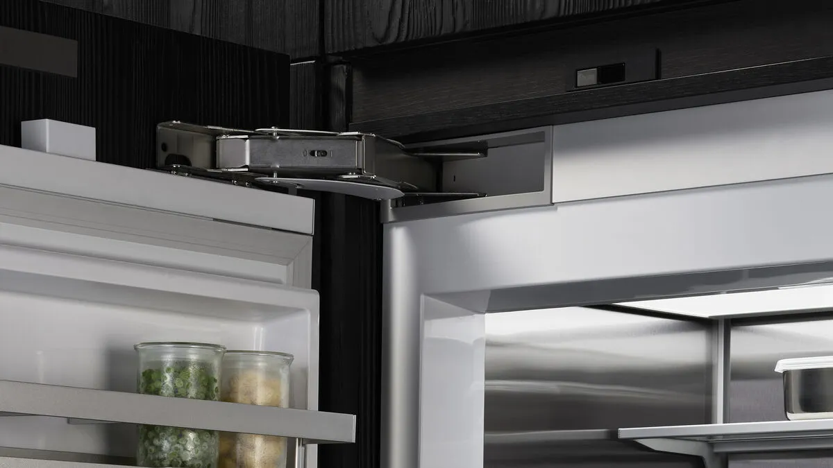 Fisher & Paykel מקפיא אינטגרלי 46 ס"מ Column סדרה 11 יצרן קרח פנימי ציר שמאל תוצרת FISHER&PAYKEL דגם RS4621FLJE1 — תמונה 11