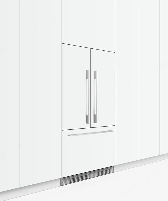 Fisher & Paykel מקרר אינטגרלי מקפיא תחתון 3 דלתות 90 ס"מ סדרה 7 יצרן קרח תוצרת FISHER&PAYKEL דגם RS90AU3 — תמונה 8