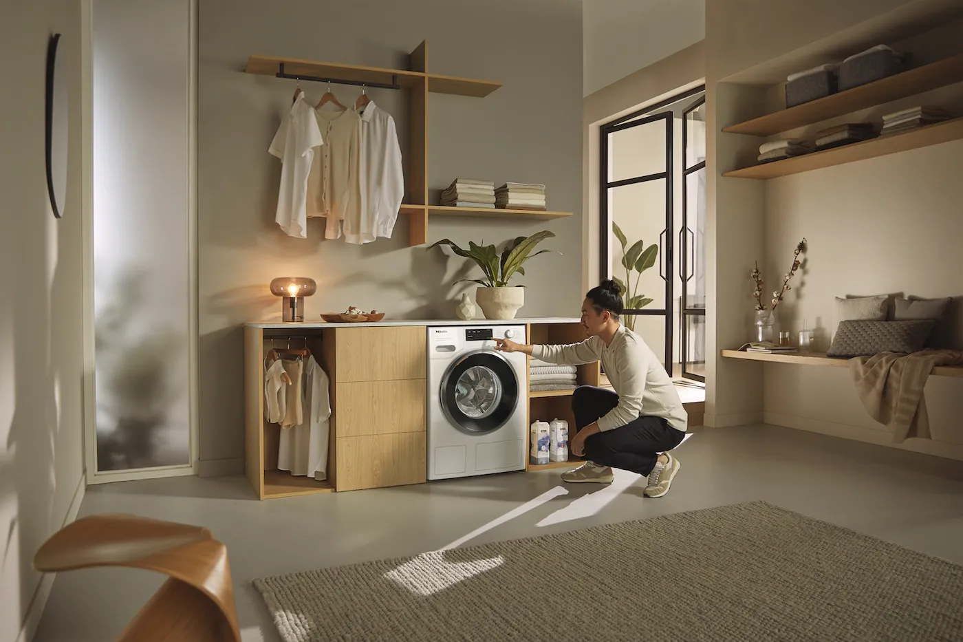Miele מכונת כביסה פתח חזית 8 ק''ג 1400 סל"ד PWash & TDos תוצרת Miele דגם WWH 860 WCS — תמונה 5
