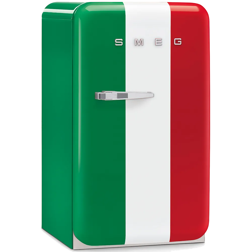 SMEG מקרר מיני משרדי רטרו צבעוני מסדרת 50'Retro Style תוצרת SMEG דגם FAB10HRIT — תמונה 2