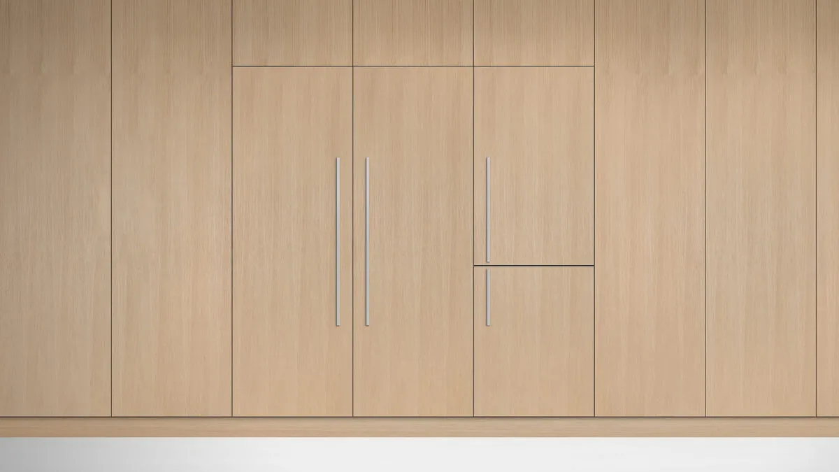 Fisher & Paykel מקרר אינטגרלי מקפיא תחתון 60 ס"מ Mini Column סדרה 9 בר מים וקרח פנימי תוצרת FISHER&PAYKEL דגם RS6019BRU1 — תמונה 6