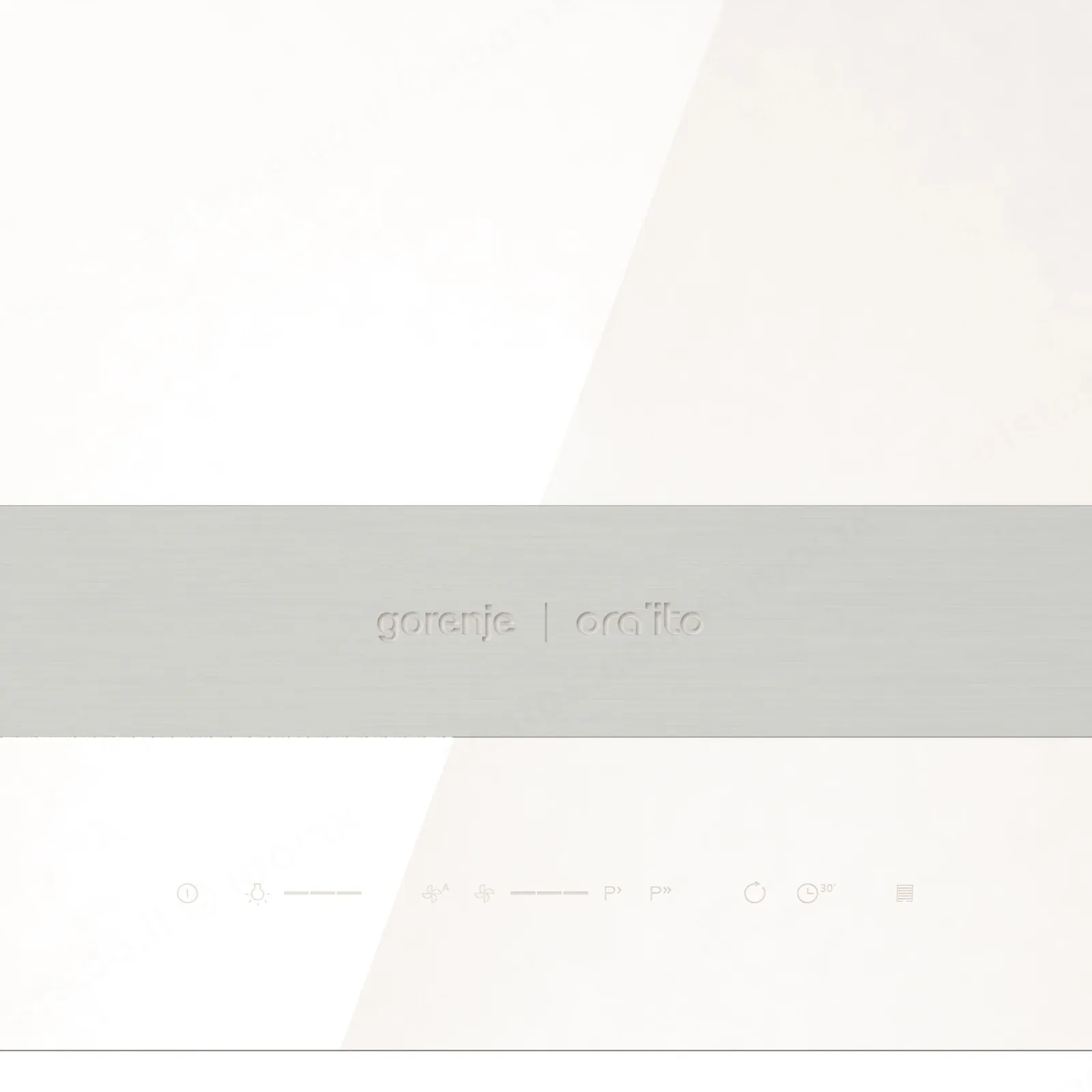 Gorenje קולט אדים צמוד קיר בעיצוב ORA ITO תוצרת Gorenje זכוכית לבנה דגם WHI643ORAW — תמונה 3