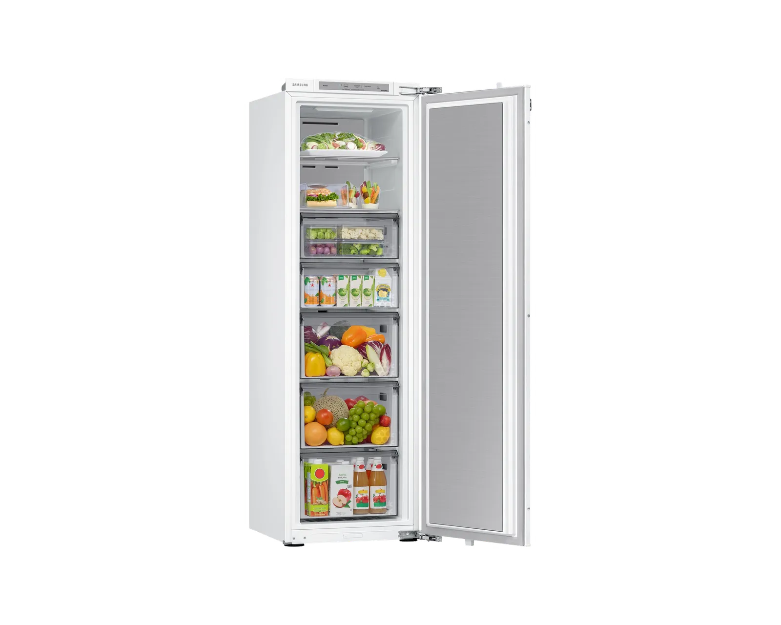 Samsung מקפיא אינטגרלי גמיש 60 ס"מ 220 ליטר Digital Inverter מצב שבת NO FROST תוצרת Samsung דגם BRZ227205WW — תמונה 12