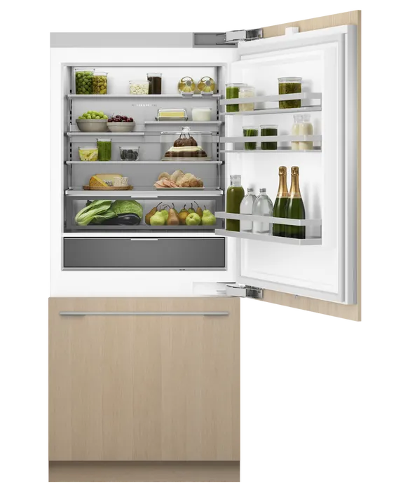Fisher & Paykel מקרר אינטגרלי מקפיא תחתון 91 ס"מ Column סדרה 11 יצרן מים וקרח פנימי ציר ימין תוצרת FISHER&PAYKEL דגם RS9121WRUVE1 — תמונה 3