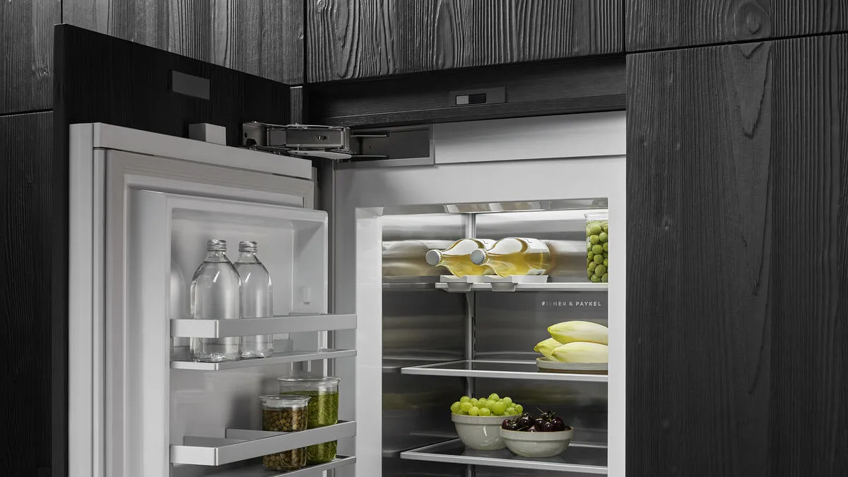 Fisher & Paykel מקרר אינטגרלי 76 ס"מ Column סדרה 11 Dual Zone בר מים פנימי ציר ימין תוצרת FISHER&PAYKEL דגם RS7621SRHE1 — תמונה 4