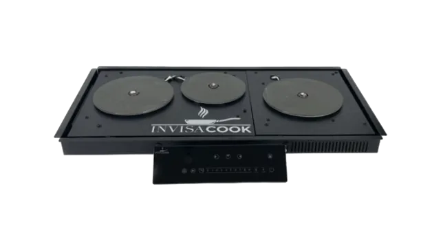 Invisacook כיריים אינדוקציה נסתרות לבישול ישירות בשיש השראתי 2-5 מוקדים חיבור Wi-Fi תוצרת Invisacook USA — תמונה 7
