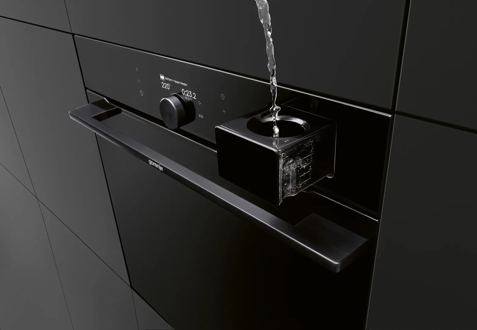 Gorenje תנור בנוי 60 ס"מ בישול באדים FullSteam מצב שבת AirFry שחור מלא סדרה G800 תוצרת Gorenje דגם BFS6148B — תמונה 14