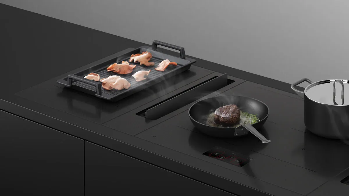 Fisher & Paykel כיריים אינדוקציה 60 ס"מ 4 מוקדים צג מגע צבע שחור SmartZone סדרה 9 תוצרת FISHER&PAYKEL דגם CI604DTTB1 — תמונה 7