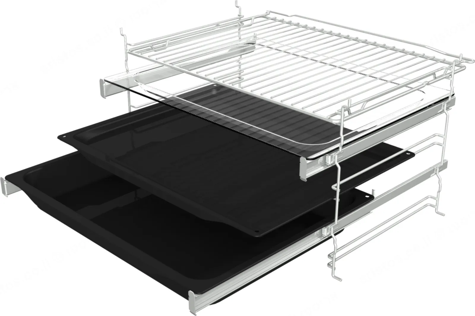 Gorenje תנור בנוי 60 ס''מ עם אפייה בלחות 77 ליטר AirFry גימור Total black תוצרת Gorenje דגם BOS6737E20FBG — תמונה 11