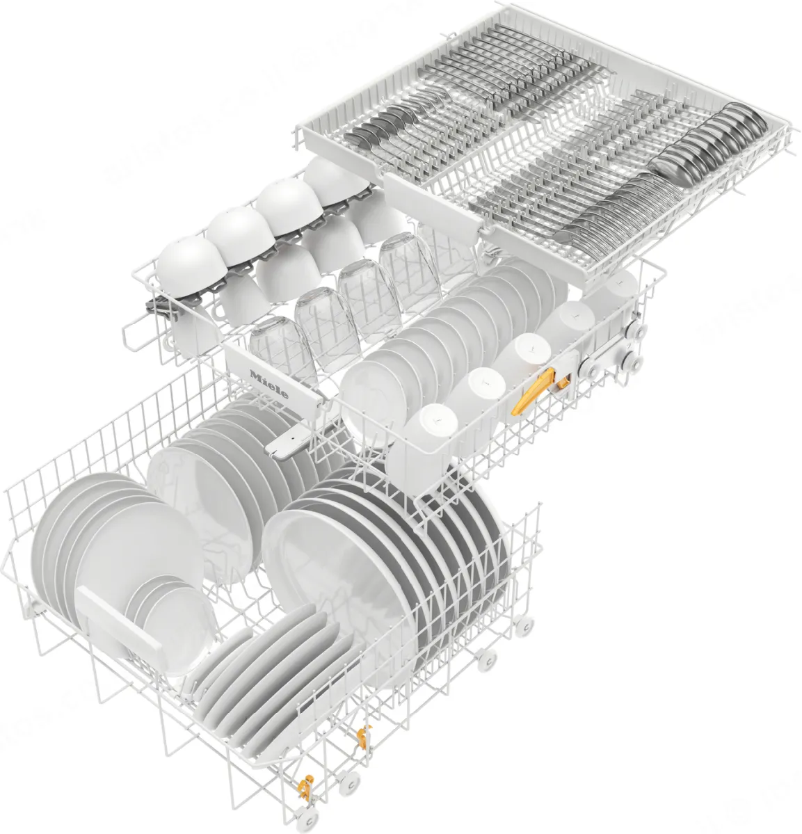 Miele מדיח כלים אינטגרלי מלא 60 ס''מ 6 ליטר QuickPowerWash תוצרת Miele דגם G 5050 SCVi Active — תמונה 2
