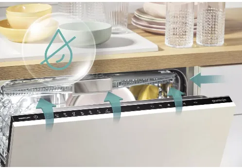 מדיח כלים אינטגרלי מלא 60 ס"מ Inverter פתיחה אוטומטית 16 מערכות כלים דלת סלייד תוצרת Gorenje דגם GV673C62