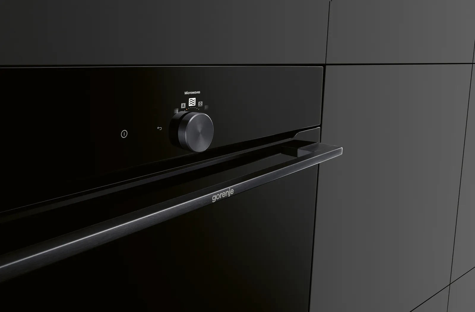 Gorenje תנור בנוי משולב מיקרוגל 45 ס''מ 50 ליטר ניקוי באדים מצב שבת AirFry שחור מלא סדרה G800 תוצרת Gorenje דגם BCM4058B — תמונה 4