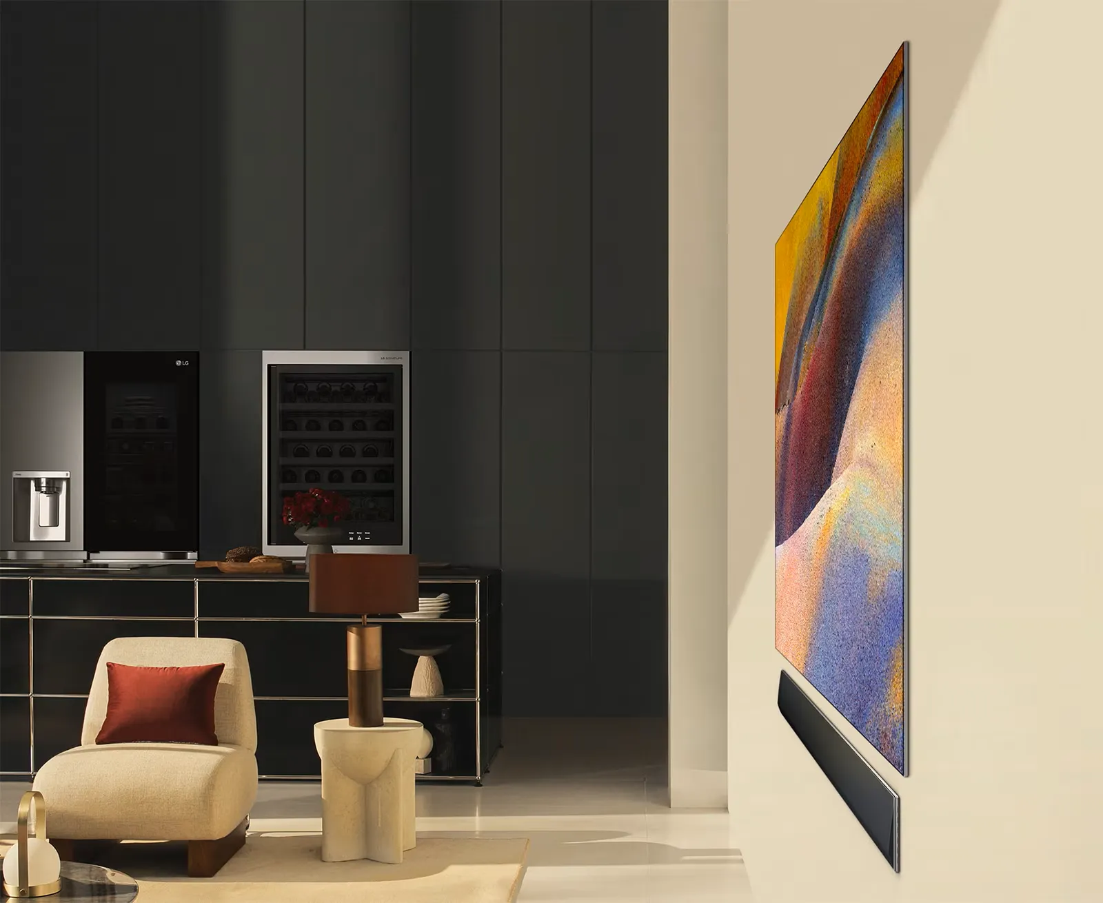 LG טלוויזיה 65" Dolby Vision IQ Smart 4K OLED evo α11 AI Gallery מבית LG דגם OLED65G46LA — תמונה 6