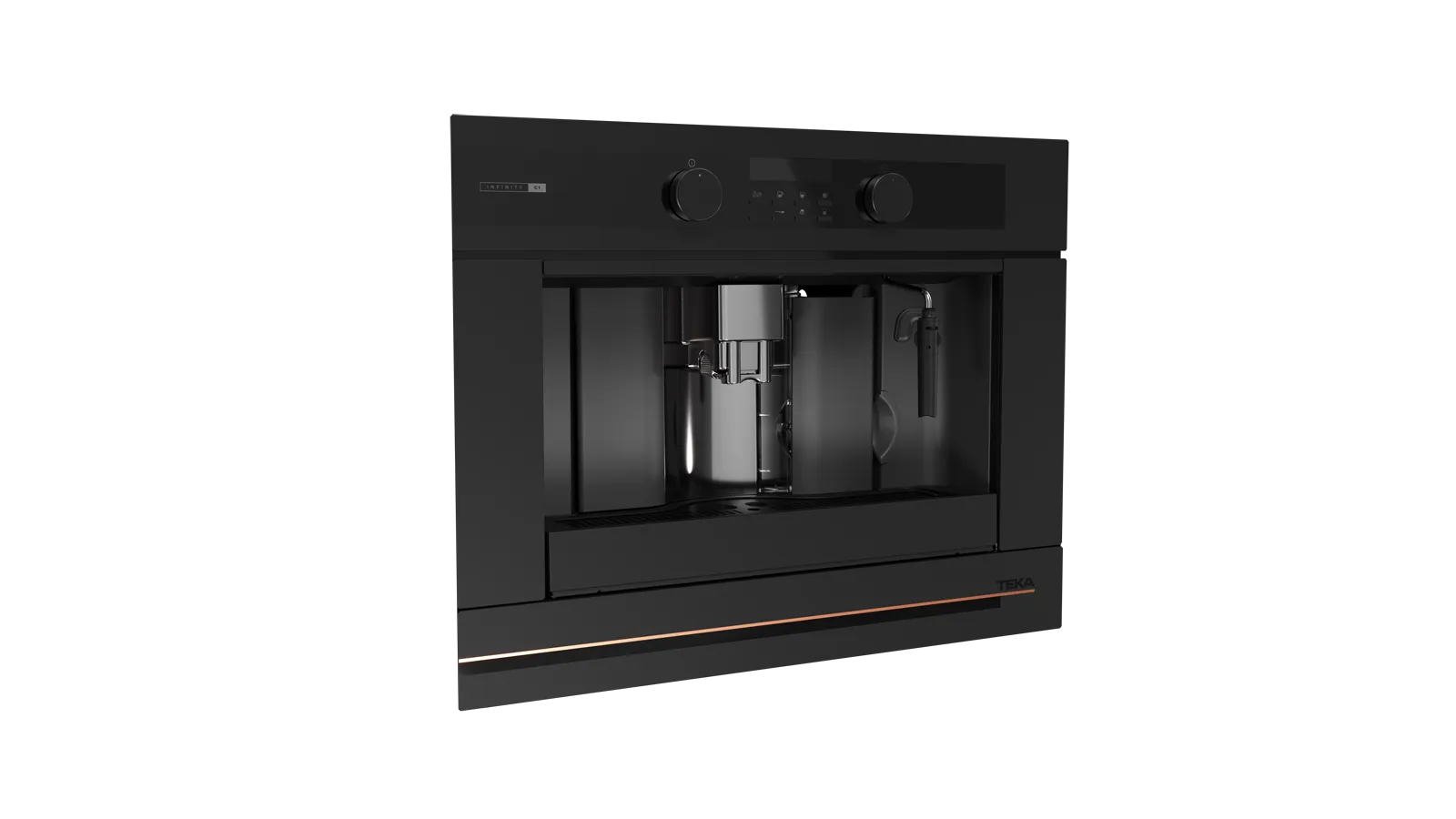 Teka מכונת קפה אינטגרלית 45 ס"מ שחור מט סדרת Infinity G1 תוצרת TEKA דגם דגם CLC 85-G1 GM BM — תמונה 5