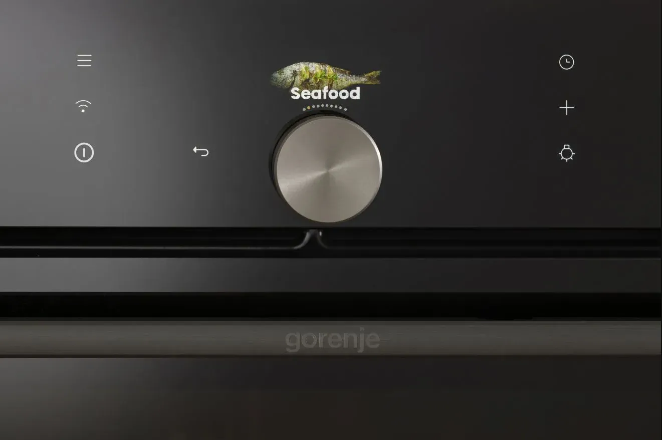 Gorenje תנור בנוי 60 ס"מ בישול באדים FullSteam מצב שבת AirFry שחור מלא סדרה G800 תוצרת Gorenje דגם BFS6148B — תמונה 10