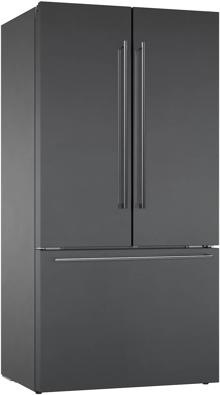GAGGENAU מקרר מקפיא תחתון 90 ס"מ 3 דלתות יצרן מים וקרח פנימי גימור נירוסטה מושחרת תוצרת GAGGENAU דגם RY295350 — תמונה 6