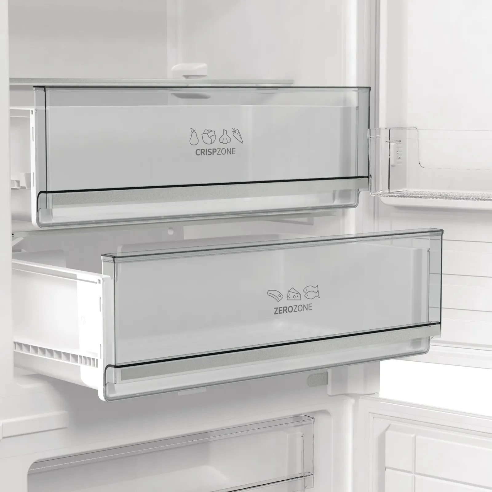Gorenje מקרר אינטגרלי מקפיא תחתון רוחב 70 ס"מ 341 ליטר NOFROST PLUS תוצרת Gorenje דגם NRKI619EA3 — תמונה 8