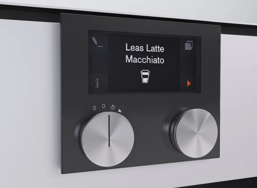 GAGGENAU מכונת קפה אינטגרלית 45 ס"מ גימור כסוף סדרה 200 תוצרת GAGGENAU דגם CMP250131 — תמונה 5