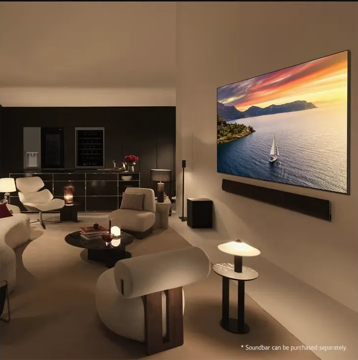 LG טלוויזיה 65" Dolby Vision IQ Smart 4K OLED evo α11 AI Gallery מבית LG דגם OLED65G46LA — תמונה 5