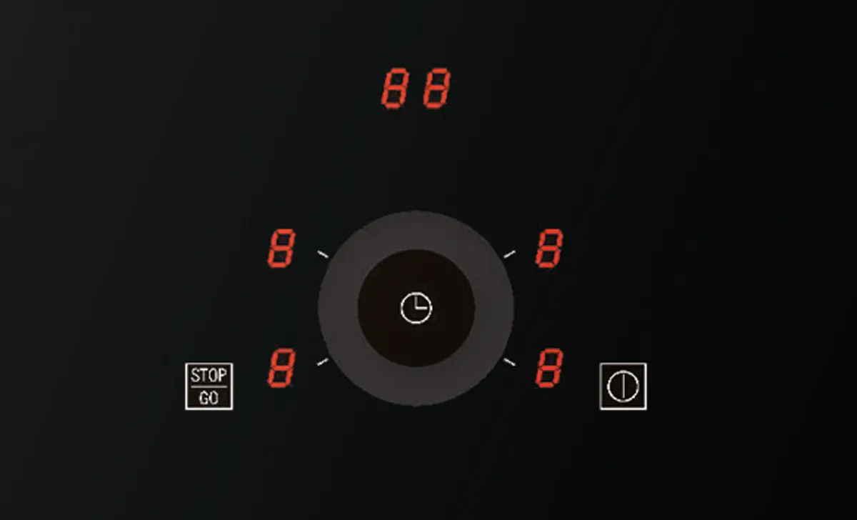 kueppersbusch כיריים אינדוקציה 80 ס"מ 4 מוקדים DialControl תוצרת kueppersbusch דגם KI8330.0SR — תמונה 2