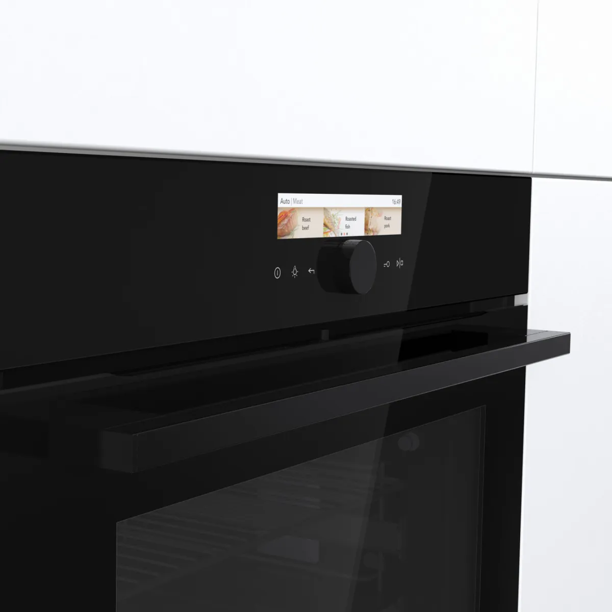Gorenje תנור בנוי 60 ס"מ ניקוי באדים גימור שחור מלא מסך TFT צבעוני Gorenje Chef Superior דגם BO798S38BG — תמונה 6