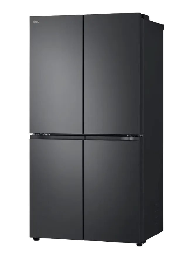 LG מקרר 4 דלתות 90 ס"מ 872 ליטר מנוע Inverter גימור פלדה שחורה יוקרתי מבית LG דגם GR-929B — תמונה 15