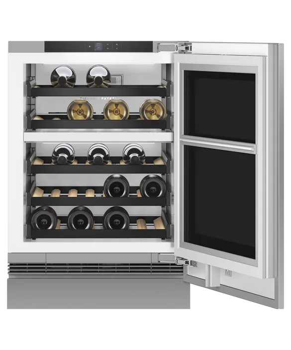 Fisher & Paykel מקרר יין אינטגרלי 60 ס"מ 35 בקבוקים Under Counter סדרה 9 Dual Zone תוצרת FISHER&PAYKEL דגם RS6009V2RT1 — תמונה 14