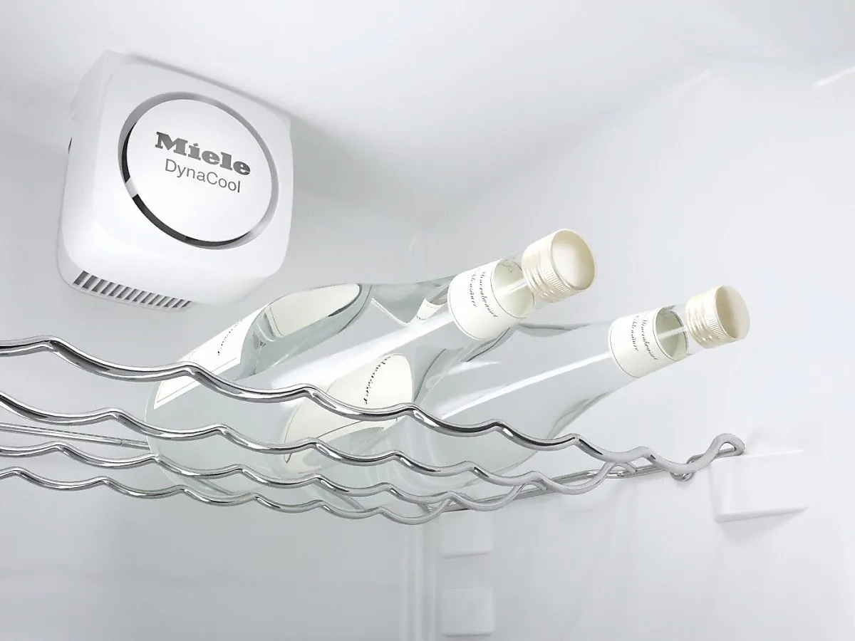 Miele מקרר מקפיא תחתון 60 ס"מ 2 מטר גובה קו ארון נירוסטה מוברשת תוצרת Miele דגם KFN 29162 D — תמונה 3