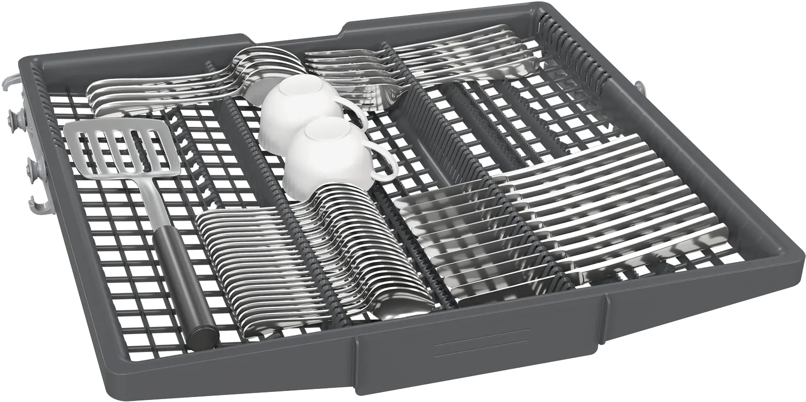 Siemens מדיח כלים אינטגרלי מלא 60 ס"מ ייבוש Zeolite הקרנה גרפית HomeConnect  תוצרת Siemens דגם SN65ZX17CE — תמונה 11