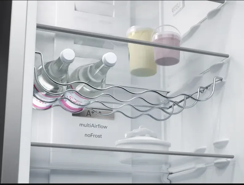 מקרר קו ארון מקפיא תחתון 120 ס"מ 726 ליטר NO FROST hyperFresh נירוסטה שחורה תוצרת Siemens דגם KG39NVXCG 120
