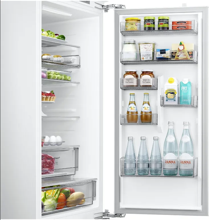 Samsung מקרר אינטגרלי 60 ס"מ מקפיא תחתון גמיש Digital Inverter NO FROST מצב שבת תוצרת Samsung דגם BRB80F30AEF0 — תמונה 16