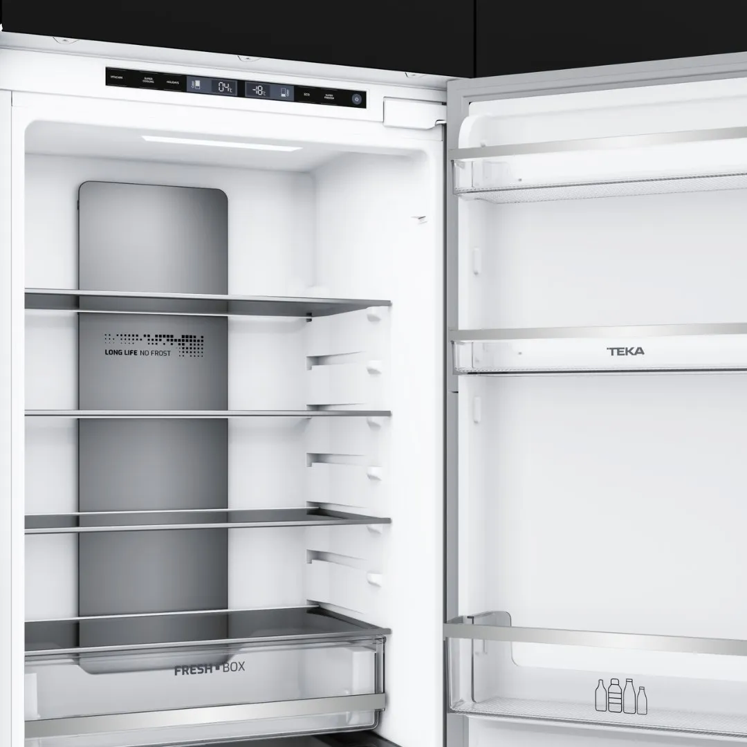 Teka מקרר אינטגרלי 60 ס"מ מקפיא תחתון NO FROST מלא כולל מגירת chiller תוצרת TEKA דגם RBF-73380 — תמונה 3