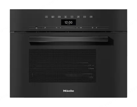 Miele תנור אידוי בנוי גובה 45 ס"מ Sous-vide SoftClose DualSteam תוצרת Miele דגם DG 7440 Black