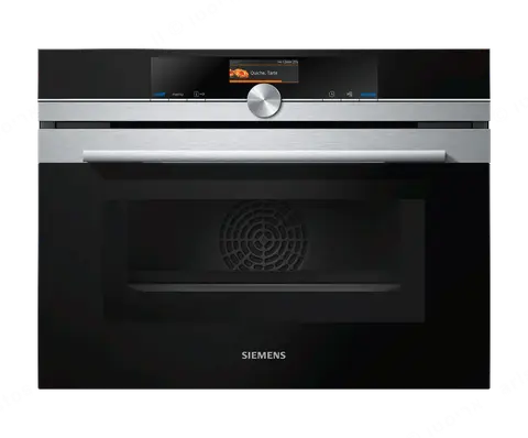 Siemens תנור בנוי פירוליטי משולב מיקרו 45 ס"מ תוצרת Siemens דגם CM676G0S6