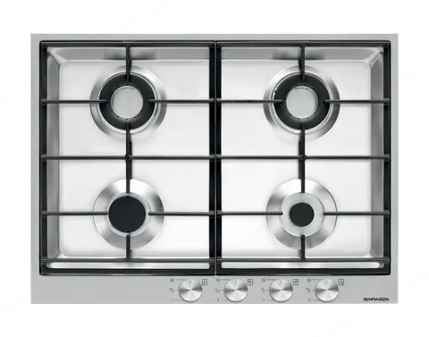 Barazza כיריים גז 70 ס"מ 4 להבות נירוסטה תוצרת Barazza דגם 1PBF74