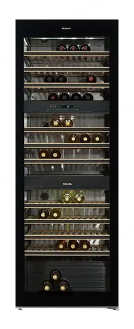 Miele מקרר לצינון יינות רוחב 70 ס"מ 178 בקבוקים 3 אזורי קירור תוצרת Miele דגם KWT 6833