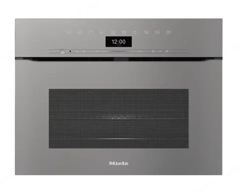 Miele תנור בנוי משולב מיקרו 45 ס"מ ArtLine Touch2Open תוצרת Miele דגם H 7440 BMX grey