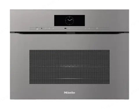 Miele תנור שף משולב מיקרו 45 ס"מ ArtLine Touch2Open M-Touch תוצרת Miele דגם H 7840 BMX grey