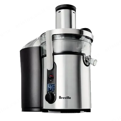 Breville מסחטת מיצים 5 מהירויות 1300W הפעלה פתח הזנה רחב 84 ס"מ מבית BEVILLE דגם BJE500
