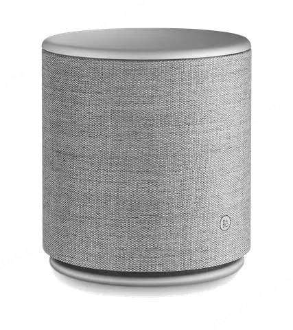 bang & olufsen רמקול Multi-Room מעוצב סאונד True360 רב-כיווני בצבע כסף מבית Bang & Olufsen דגם Beoplay M5 Natural