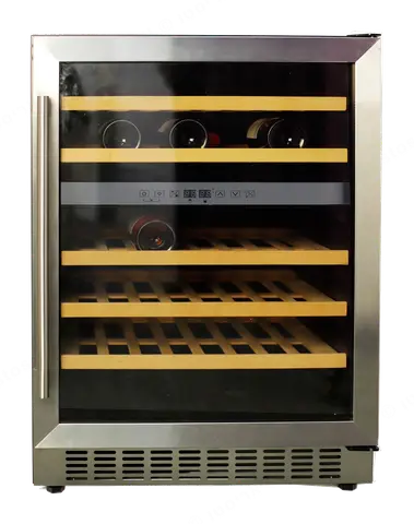 LA IMPERIAL  מקרר יין אינטגראלי DUAL ZONE עם מדפי עץ ל 46- בקבוקים מבית LA IMPERIAL דגם JCF-145S 