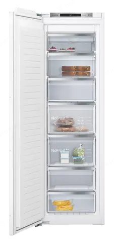 Siemens מקפיא אינטגרלי 60 ס"מ NO FROST טריקה שקטה IQ500 תוצרת Siemens דגם GI81NACF0