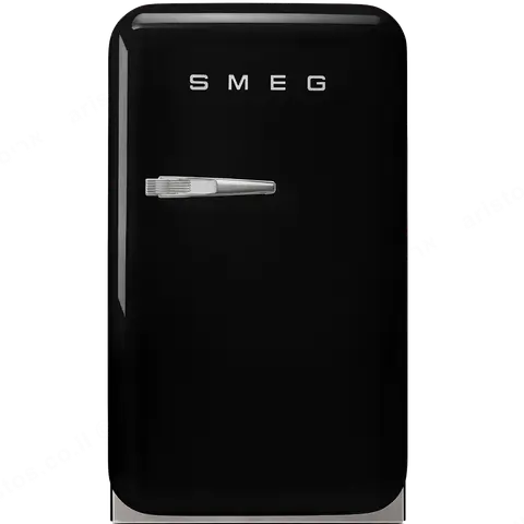 SMEG מקרר מיני משרדי רטרו צבע שחור מסדרת 50'Retro Style תוצרת SMEG דגם FAB5