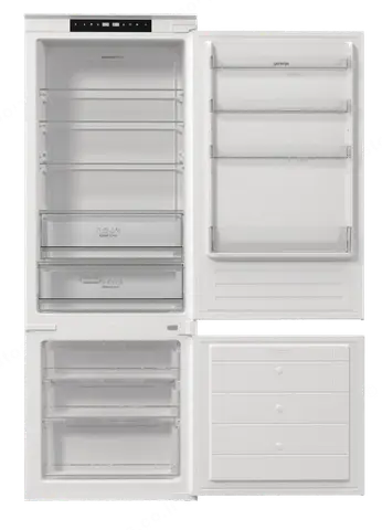 Gorenje מקרר אינטגרלי מקפיא תחתון רוחב 70 ס"מ 341 ליטר NOFROST PLUS תוצרת Gorenje דגם NRKI619EA3