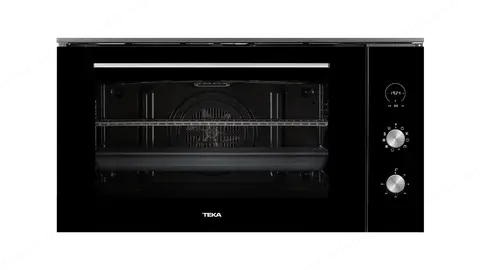 Teka תנור בנוי 90 ס"מ Hydroclean® PRO גימור זכוכית שחורה תוצרת TEKA דגם HLF 9400 BK