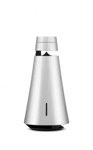 bang & olufsen רמקול Wi-Fi ביתי חכם עם עוזרת גוגל קולית נירוסטה מבית Bang & Olufsen דגם Beosound 1 Silver