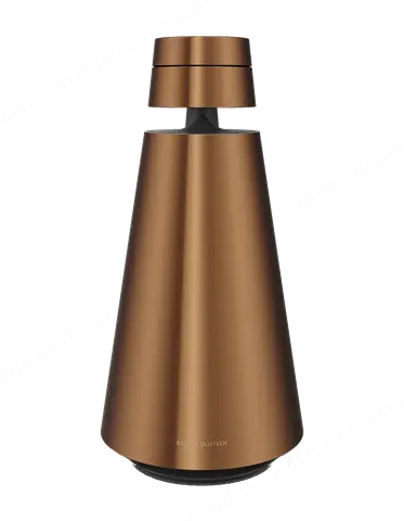 bang & olufsen רמקול Wi-Fi ביתי חכם עם עוזרת גוגל קולית צבע ברונזה מבית Bang & Olufsen דגם Beosound 1 bronze
