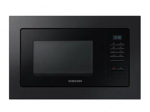 Samsung מיקרוגל בנוי 38 ס"מ משולב גריל 23 ליטר דלת צד גימור שחור תוצרת Samsung דגם MS23A7013AB
