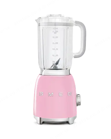 SMEG בלנדר צבע ורוד מסדרת 50's Retro Style,תוצרת SMEG דגם BLF01PKEU